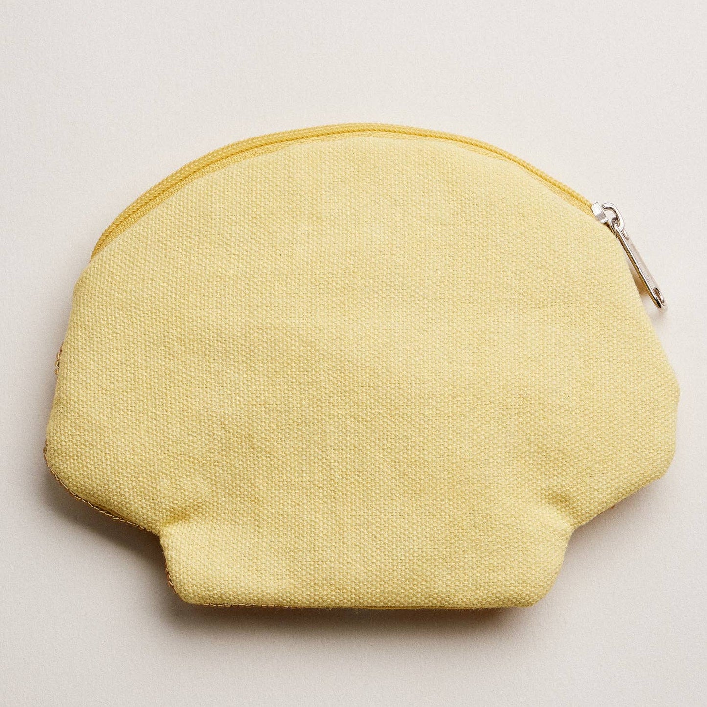 Seashell Beaded Coin Purse with Pearl Accent